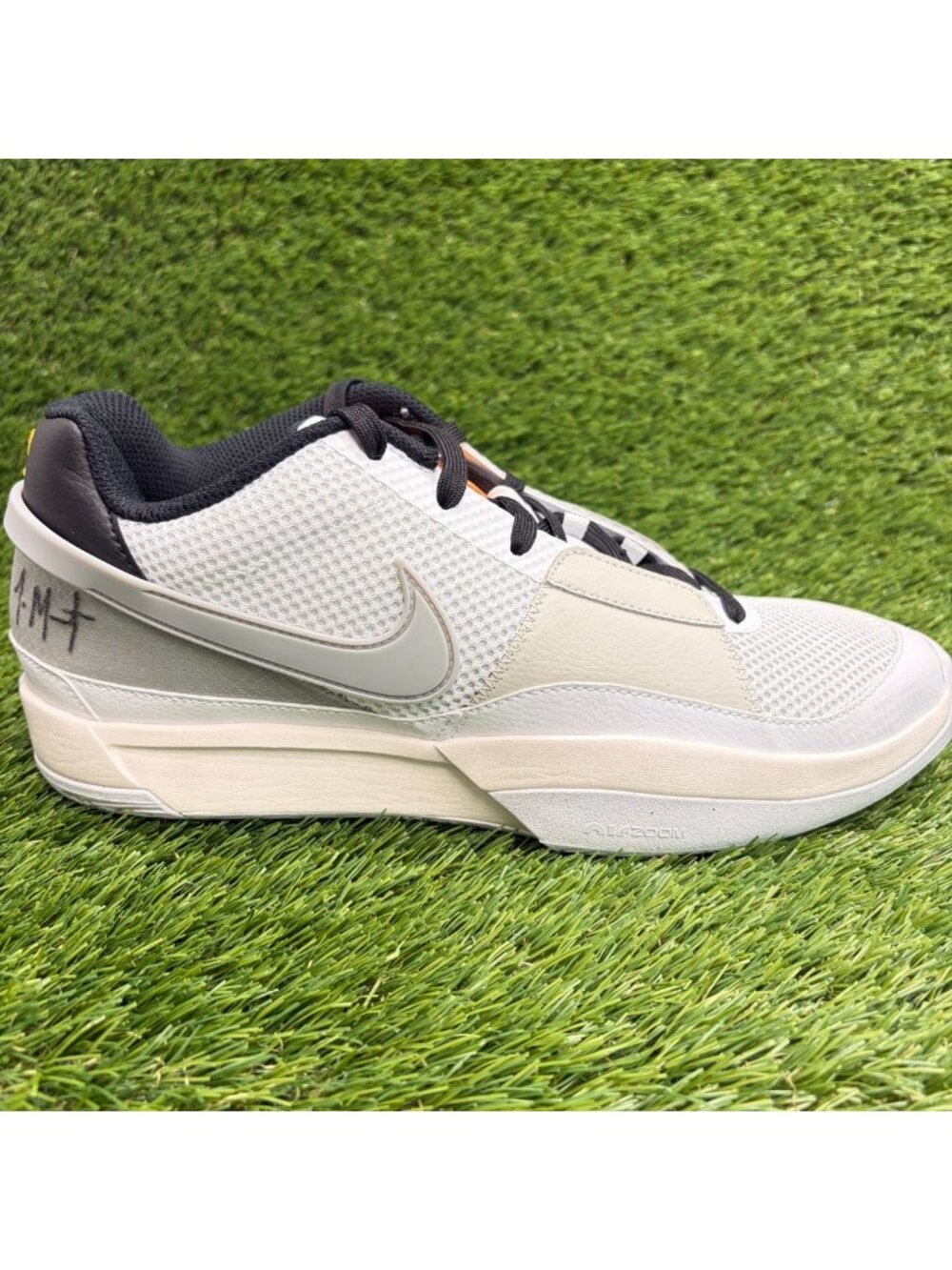 Nike Ja 1 Smoke Gray White Mens Size 10 Athletic Basketball Shoes Sneakers